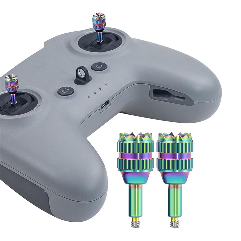 Drone Control Stick - DJI FPV 리모컨용 Y44A 금속 조이스틱,