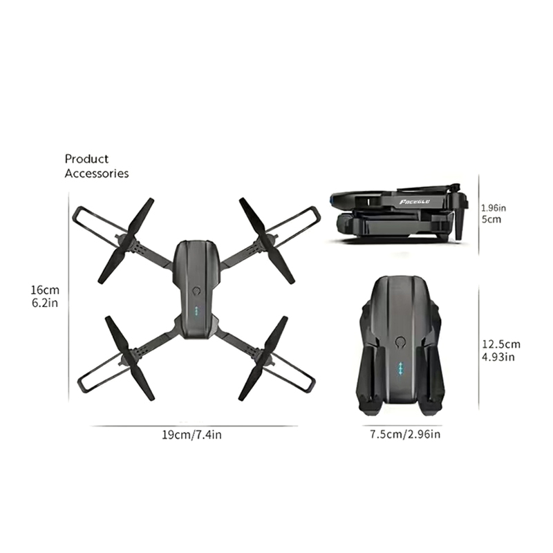 페이스글 UAV E99 노바 RC 드론 미니 항공기 접 - Drone Controller Screen 리뷰 및 가격